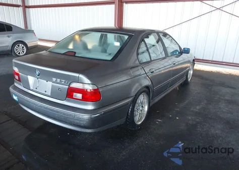 2003 BMW 530Ia z USA, uszkodzony, nr VIN WBADT63453CK37660